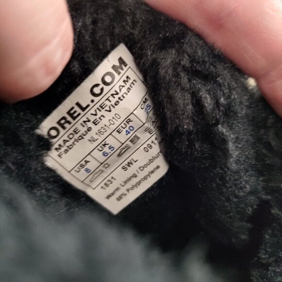 Sorel Women's Tivoli Leather Waterproof Winter Boots Lace Up Sz 8 - Picture 7 of 10